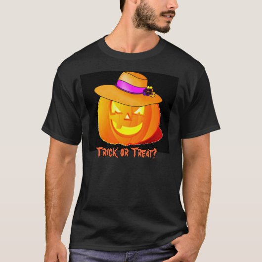 Trick or treat? T-shirt (Voorkant)