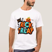 Trick or treat T-shirt (Voorkant)