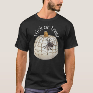 Trick or treat t-shirt -Halloween. Spider Pumpkin