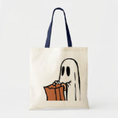 Trick or treat tassen voor kinderen. Ghost (Voorkant)