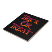 Trick or treat tegeltje (Zijkant)