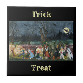 trick or treat! tegeltje