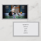 Trick or treat Tijd voor deze Kleine Eenden Visitekaartje (Voorkant / Achterkant)