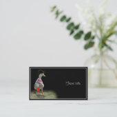 Trick or treat Tijd voor Pirate Duck Visitekaartje (Staand voorkant)