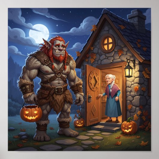 Trick or Treat Time Poster (Voorkant)