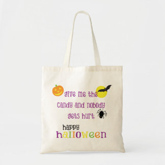 trick or treat tote bag