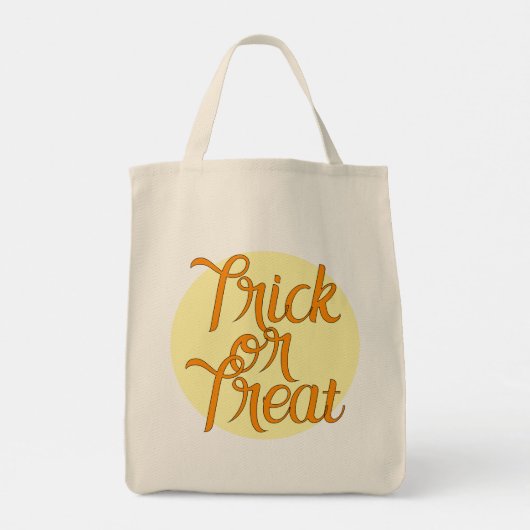 Trick or treat tote bag (Achterkant)
