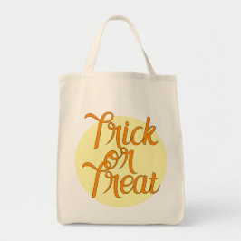Trick or treat tote bag