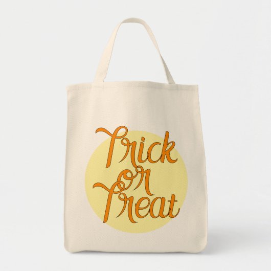 Trick or treat tote bag (Voorkant)