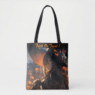 Trick or treat! tote bag