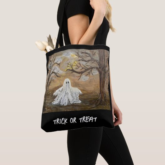 Trick or treat tote tote bag (Dichtbij)