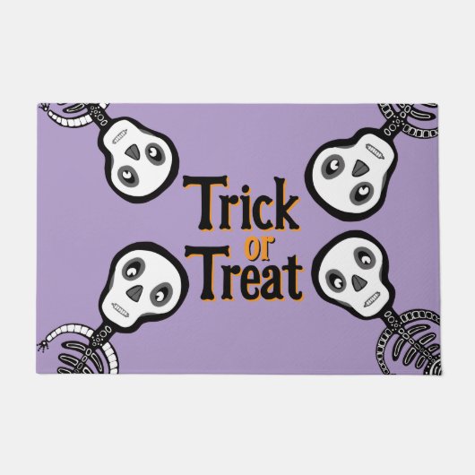 Trick or treat Trivet Deurmat (Voorkant)
