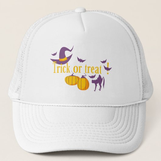 trick or treat trucker pet (Voorkant)