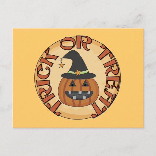 Trick or treat Tshirts en cadeaus Briefkaart (Voorkant)