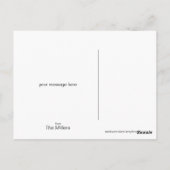 Trick or treat Typografie met Spiders ID680 Briefkaart (Achterkant)