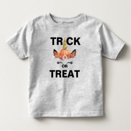Trick or treat Unicorn Toddler Fine Jersey T-Shirt