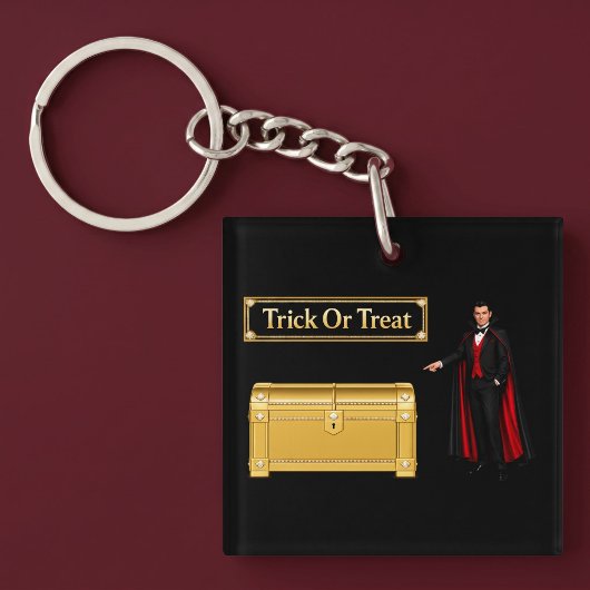 Trick Or Treat Vampier Halloween Sleutelhanger