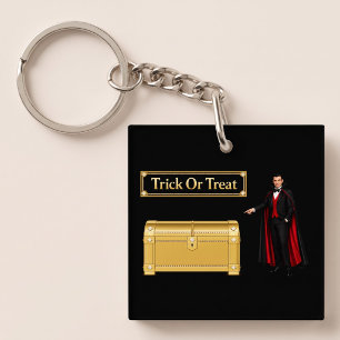 Trick Or Treat Vampier Halloween Sleutelhanger
