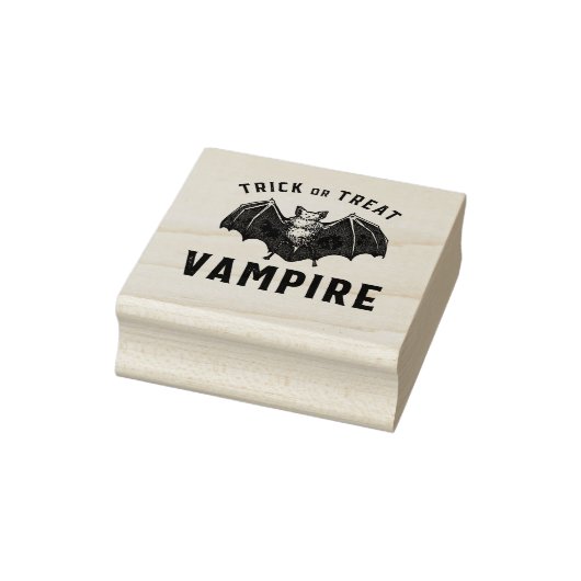 Trick or Treat Vampier Rubberstempel (Stempel)