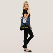 Trick or treat van het gehakte huis tote bag (Op model)
