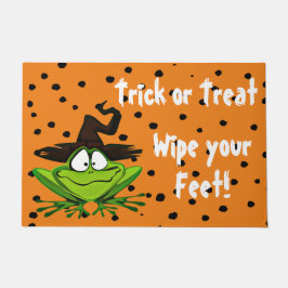 Trick or treat Veeg je Feet Halloween af Deurmat