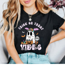 Trick or treat Vibes Retro Ghost & Snoep Halloween