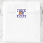Trick or treat vierkante sticker (Tas)