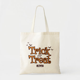 Trick or Treat Vintage Halloween Tote Bag