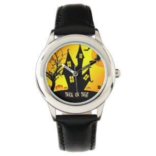 Trick or treat voor Halloween Horloge
