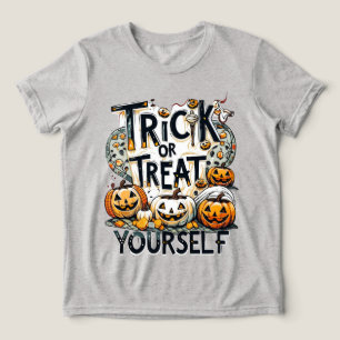 Trick or treat voor jezelf - Halloween Tri-Blend Shirt