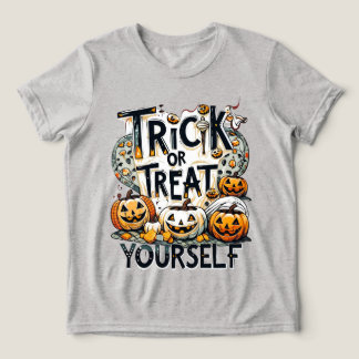Trick or treat voor jezelf - Halloween Tri-Blend Shirt