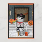 Trick or treat voor Robo-x9 Briefkaart (Voorkant)