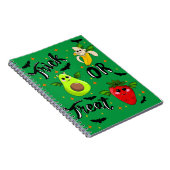 Trick or treat vruchten notitieboek (Rechterzijde)