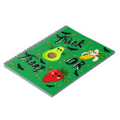 Trick or treat vruchten notitieboek (Linkerzijde)