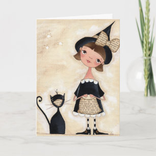 Trick or treat - Wenskaart Kaart