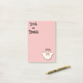 Trick or Treat Whimsy Post-it® Notes (Op bureau)