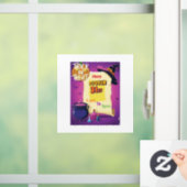 Trick or treat Window Cling Raamsticker (Huis)