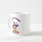 Trick or Treat Witch Mug - Jack O’Lantern Candy 11 Koffiemok (Voorkant links)
