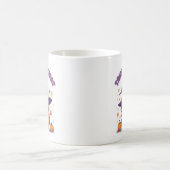 Trick or Treat Witch Mug - Jack O’Lantern purple Koffiemok (Center)