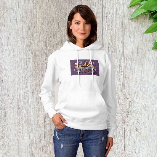 Trick or treat Womens Hoodie