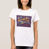 Trick or treat Womens T-Shirt (Voorkant)