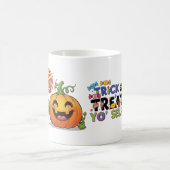 Trick or treat Yo 'Self Funny Halloween Coffee Mok (Center)