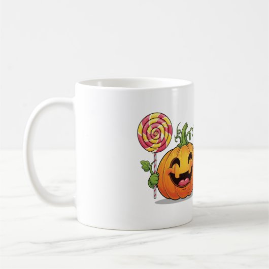 Trick or treat Yo 'Self Funny Halloween Coffee Mok (Links)
