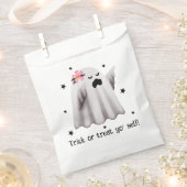 Trick or treat Yo' Self Halloween Ghost Bedankzakje (Geknipt)
