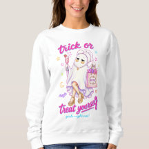 Trick or Treat Yourself Spa Geest Handdoek Champag