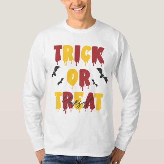 Trick Or Treat Yourself T-shirt (Voorkant)