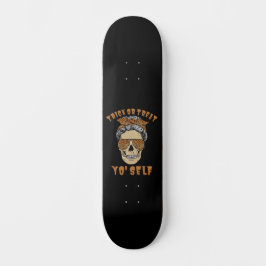 TRICK OR TREAT YO'ZELF grappige halloween moeder s Persoonlijk Skateboard