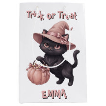 Trick or Treat Zwarte Kat Snoep Emmer