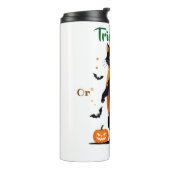 Trick or treat Zwarte Kat Specialty Mok (Gedraaid links)