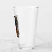 Trick or Treater, dappere Halloween kostuum meisje Glas (Links)